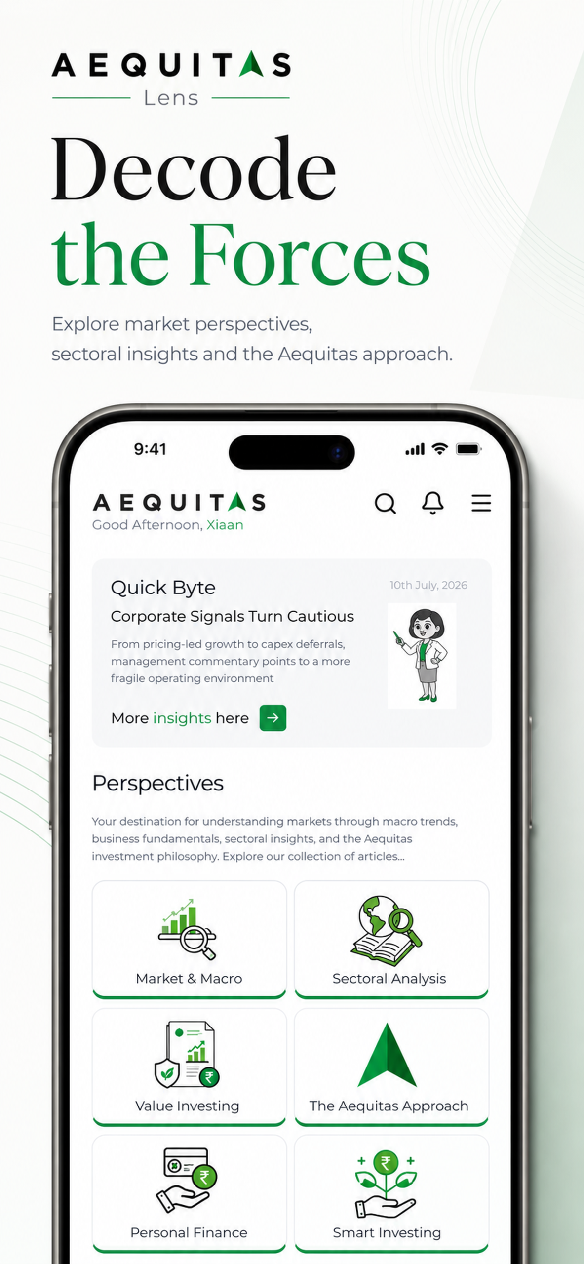 Aequitas Lens by Aequitas Investments explores market perspectives, sectoral insights, and the Aequitas approach to help readers better understand investment opportunities and market trends.